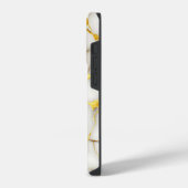 金継ぎ ホワイトゴールド iPhoneケース (左側面)