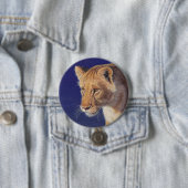 金美しいの雌ジシボタン 缶バッジ (インサイチュ)