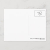 金色に似た太陽はがき ポストカード (裏面)