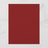 金色のおとぎ話エンクロージャカード(赤) エンクロージャーカード (裏面)