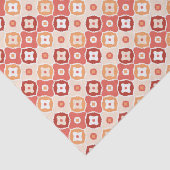 金色のイカットの幾何パターン 薄葉紙 (詳細)