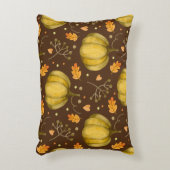金色のカボチャアクセント枕 アクセントクッション (正面(垂直))