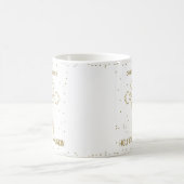 金色のクロスデザインの初聖体拝領グッズ コーヒーマグカップ (中央)