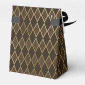 金色のダイヤモンドパターン フェイバーボックス (裏面サイド)