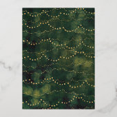 金色のメリー写真 箔シーズンカード (裏面)