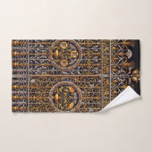 金色の戸口タオル バスタオルセット (ハンドタオル)