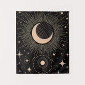 金色の月と太陽 タペストリー (正面)