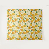 金色の梨パターン タペストリー (正面(横))