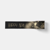 金色の泡で祝う2026年新年 グログランリボン (正面)