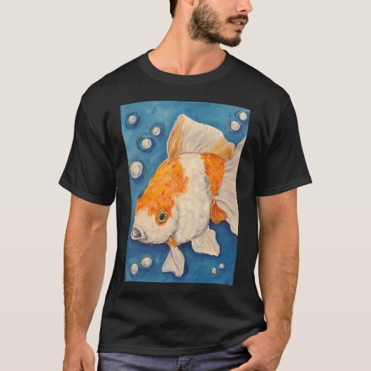 金色の泡 Tシャツ (正面)