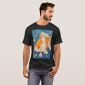 金色の泡 Tシャツ (正面フル)