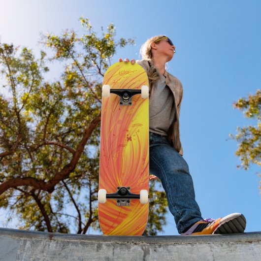 金色の火の畑 スケートボード (室外1)