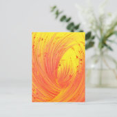 金色の火の畑 ポストカード (スタンド正面)