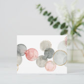 金色の球体 ポストカード (スタンド正面)