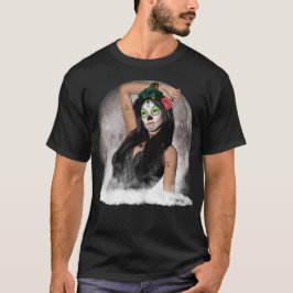 金色の目を持つシュガースカルビジョン満月 Tシャツ