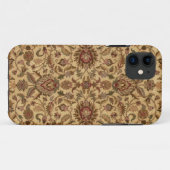 金色の花のアラベスク 東洋タペストリー Case-Mate iPhoneケース (裏面(横))