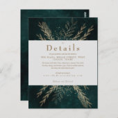 金色の草原 ポストカード (正面/裏面)