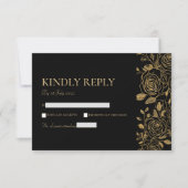 金色の華 出欠カード (正面)