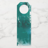 金色の葉の付いた枝 イチョウ ボトルネックタグ (裏面)