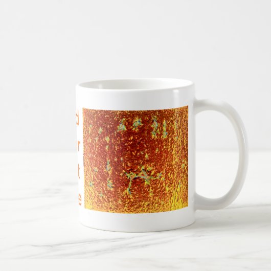 金色の融合ガラス コーヒーマグカップ (右)