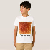 金色の融合ガラス Tシャツ (正面フル)