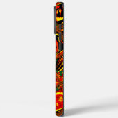 金色の赤いア伝統的フリカ Case-Mate iPhoneケース (裏面 / 左)