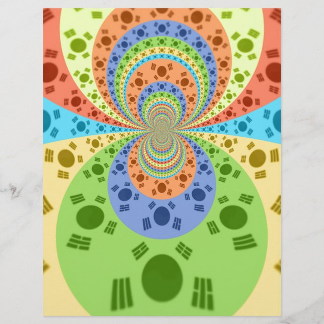 金色の赤アフリカ伝統的色 (正面)