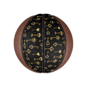 金色の鍵 ミニバスケットボール (縦)