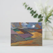 金色の風景 ポストカード (スタンド正面)