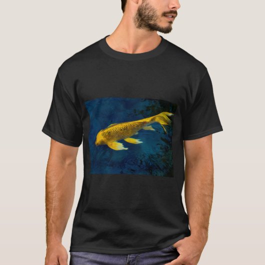 金色の鯉 Tシャツ (正面)