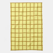 金色の黄色 キッチンタオル (縦)