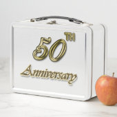 金色の50周年記念 メタルランチボックス (インサイチュ)