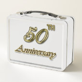 金色の50周年記念 メタルランチボックス (裏面)