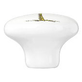 金色やし自由章の木およびあなたの色 セラミックノブ (側面)