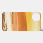 金色アンバーI v2抽象芸術プリント Case-Mate iPhoneケース (裏面 (横))