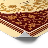 金色ニッカ婚約証書 デジタルニッカ証明書 ポスター (角)