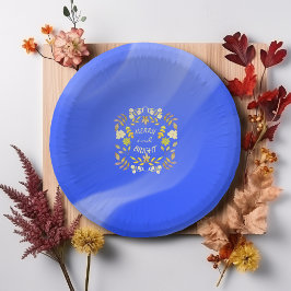 金色メリーで明るいパーソナライズされた ペーパーボウル