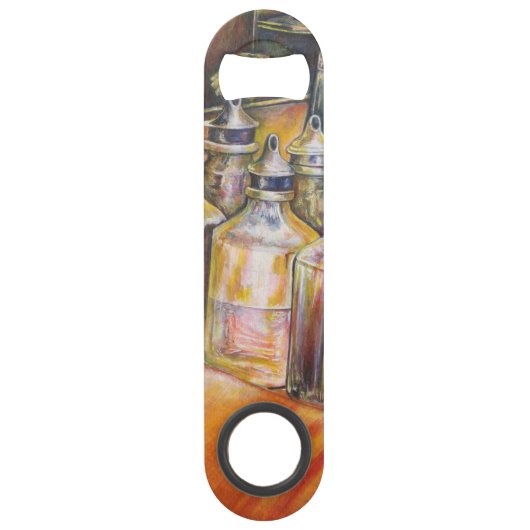 金色光のイデオグラフィ スピード栓抜き (正面)