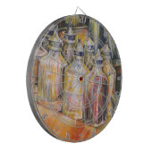 金色光のイデオグラフィ ダーツボード (正面左)