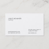 金色灰色 名刺 (裏面)