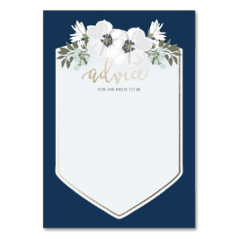 金花嫁のアドバイスカード テーブルナンバー