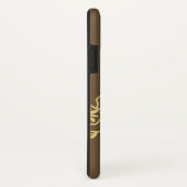 金花柄モノグラム Case-Mate iPhoneケース (裏面/右)