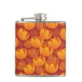 金花模様 フラスク (正面)