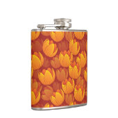 金花模様 フラスク (右)