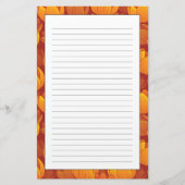 金花模様 便箋 (正面)