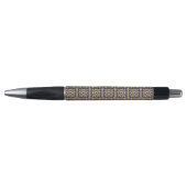 金芸術のヴィンテージのダマスク織パターン ボールペン (正面)