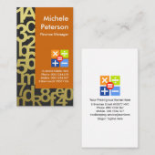 金芸術的数簿記 名刺 (正面/裏面)