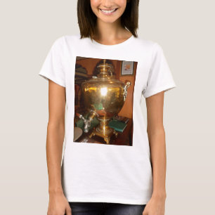 金茶ポット Tシャツ