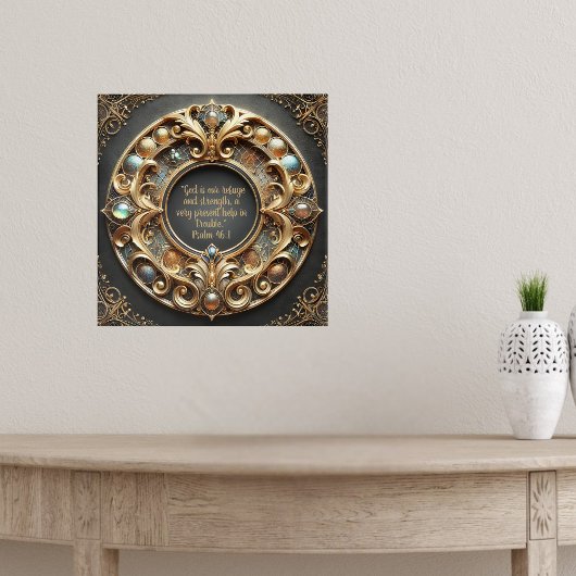 金華美属と宝石の聖句 ポスター