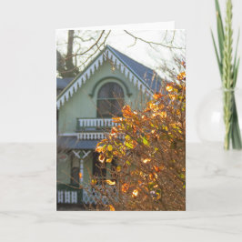 金葉のとジンジャーブレッド – Martha's Vineyard カード